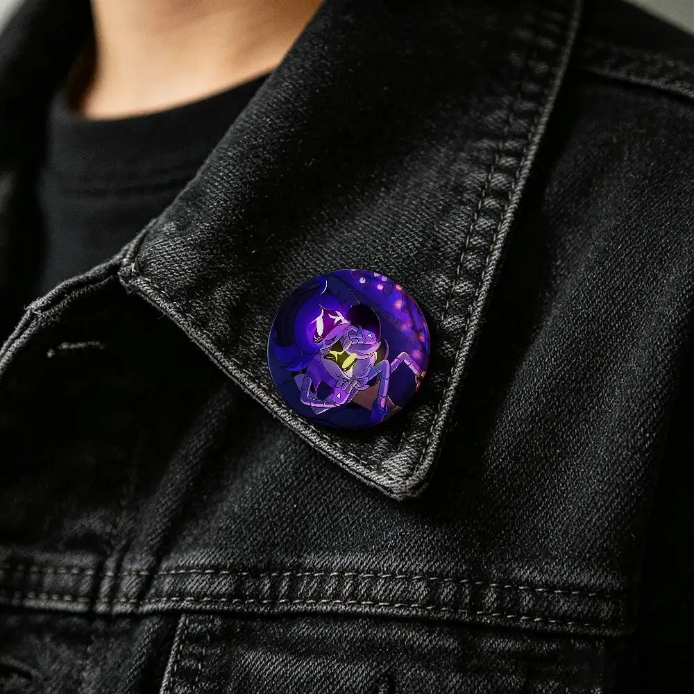 Game M-Murder-D-Drones N V J Badge Pins For Friend, Backpack, Clothing, Collectible Accessories, Jewelry Gift