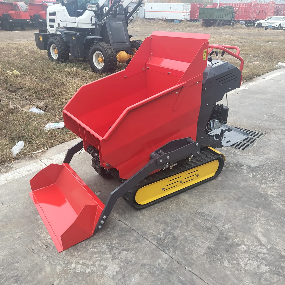 Free Shipping HT5050 Track Dumper Mini 500Kgs Garden Mini Dumper Truck Dumper Crawler In Stock