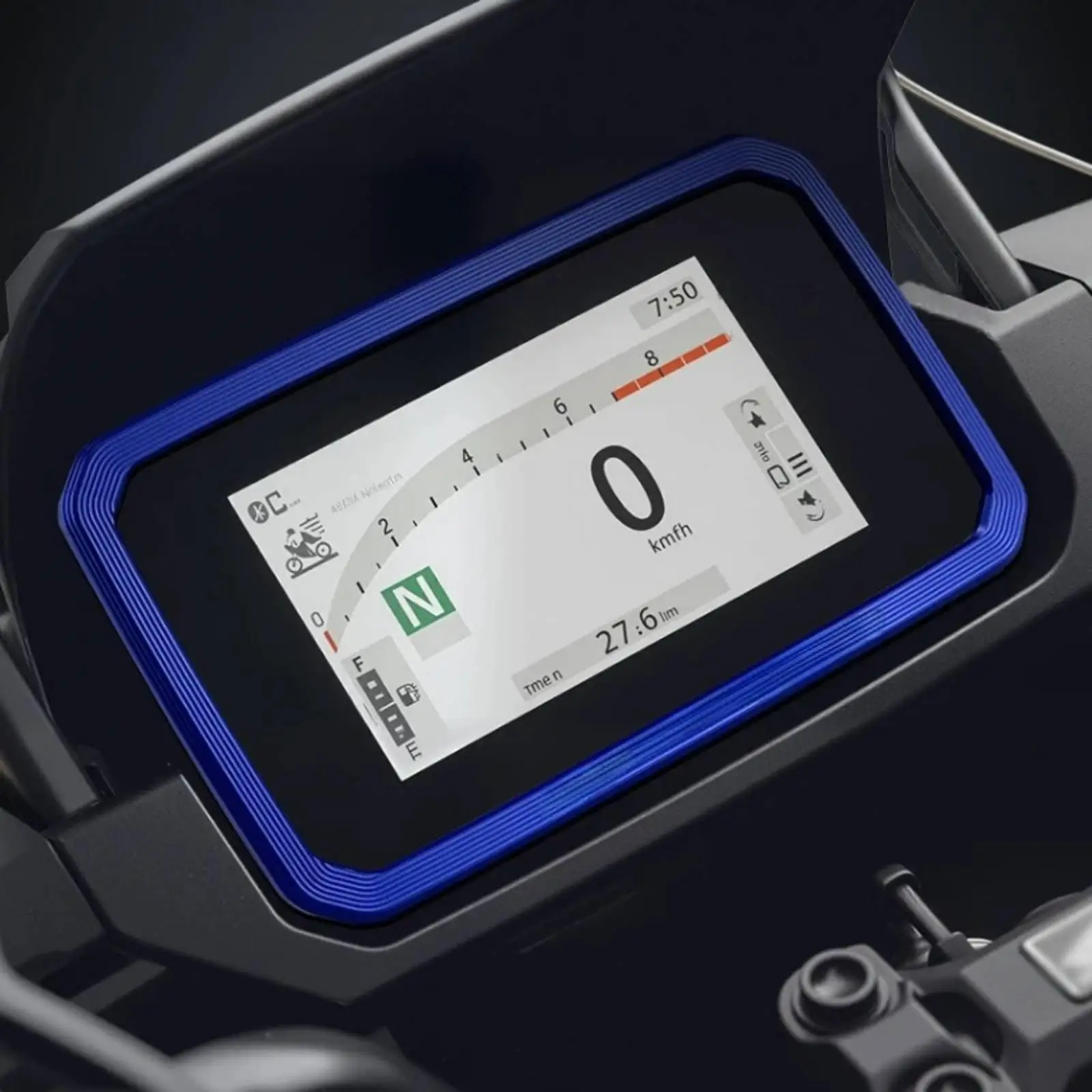 Motorcycle Dashboard Trim for Honda ADV350 XADV750 2025 Display Screen Cover Aluminum Alloy Gauge Bezel Protector Frame