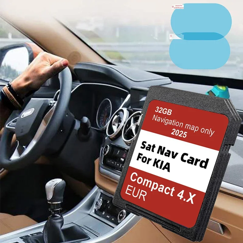 

32GB Compact 4.X 32GB Sat Nav Upgrade Europe UK Maps GPS for KIA Soul/Sorento/Optima SD Car Accessories Navigation GEN4 GPS
