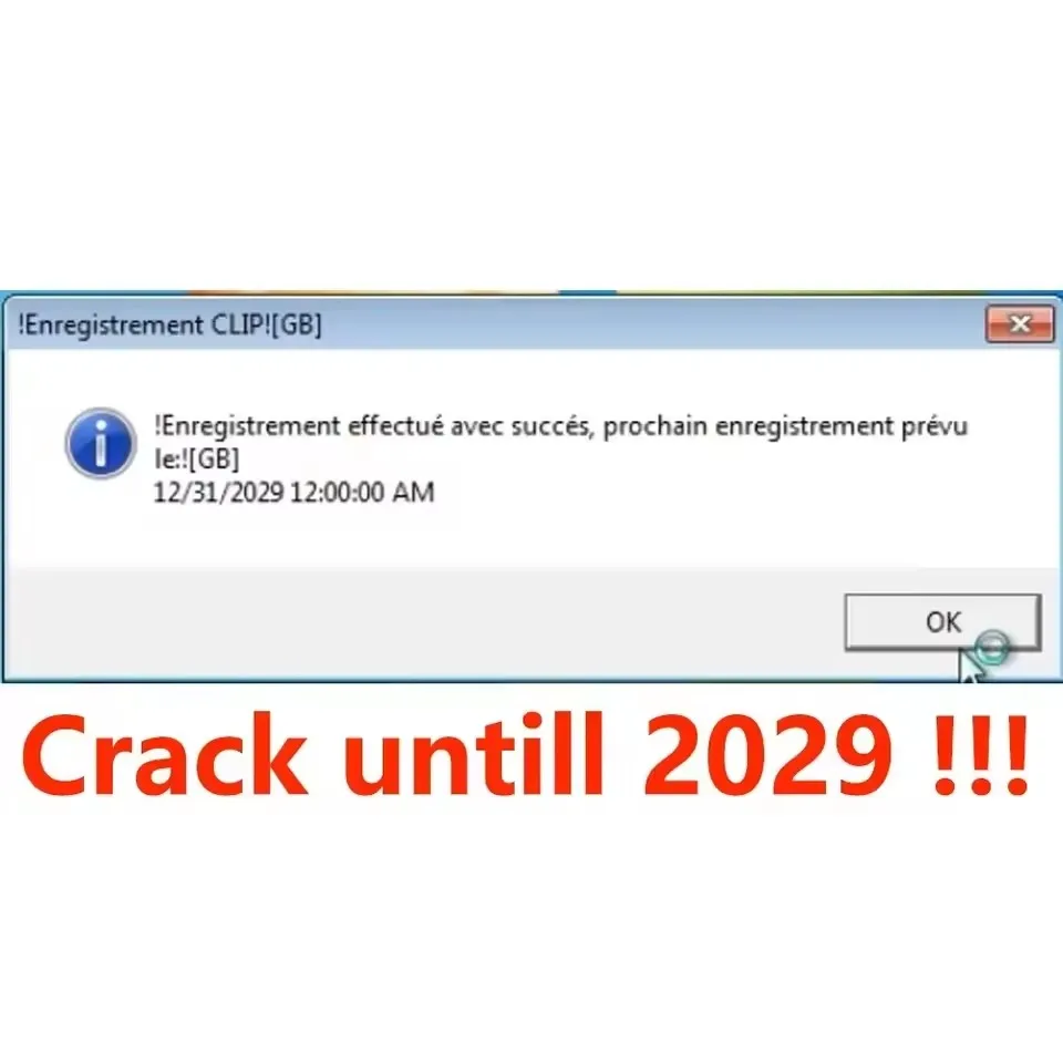

2024 Can Clip V220 Newest With Gift Reprog V191+Pin Extractor V2 Update Data to 2029 For Renault OBD2 repair Diagnostic Software