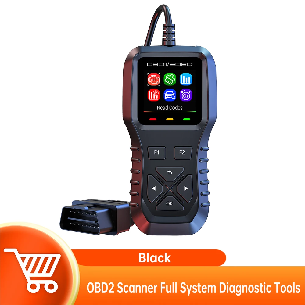 

Универсальный сканер OBD II 2025 K1, считыватель кодов неисправностей двигателя автомобиля CAN, диагностический инструмент для чтения и четких кодов ошибок, автомобильная электроника