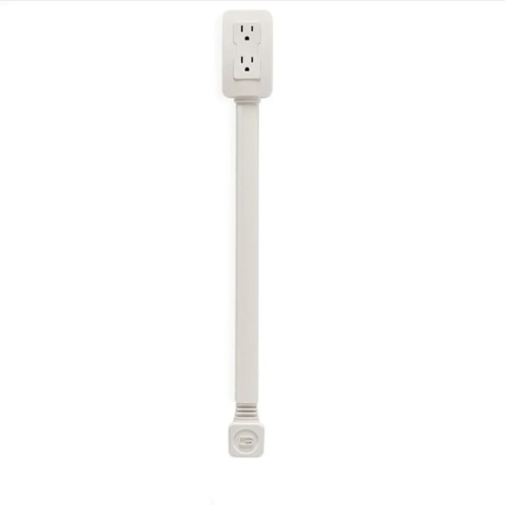 For Hidden Wall Sockets 1Pc Adjustable Rotating Power Socket Sofa Bedside Extender Electrical Outlet Extender Fireproof Material