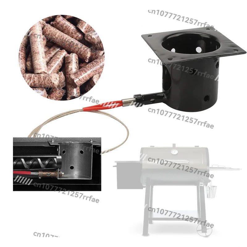 

Wood pellet smoke oven four-piece replacement