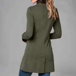 Jacket Coat Classic Irregular Hem Single Breasted Long Jacket Unique Design Winter Overcoat