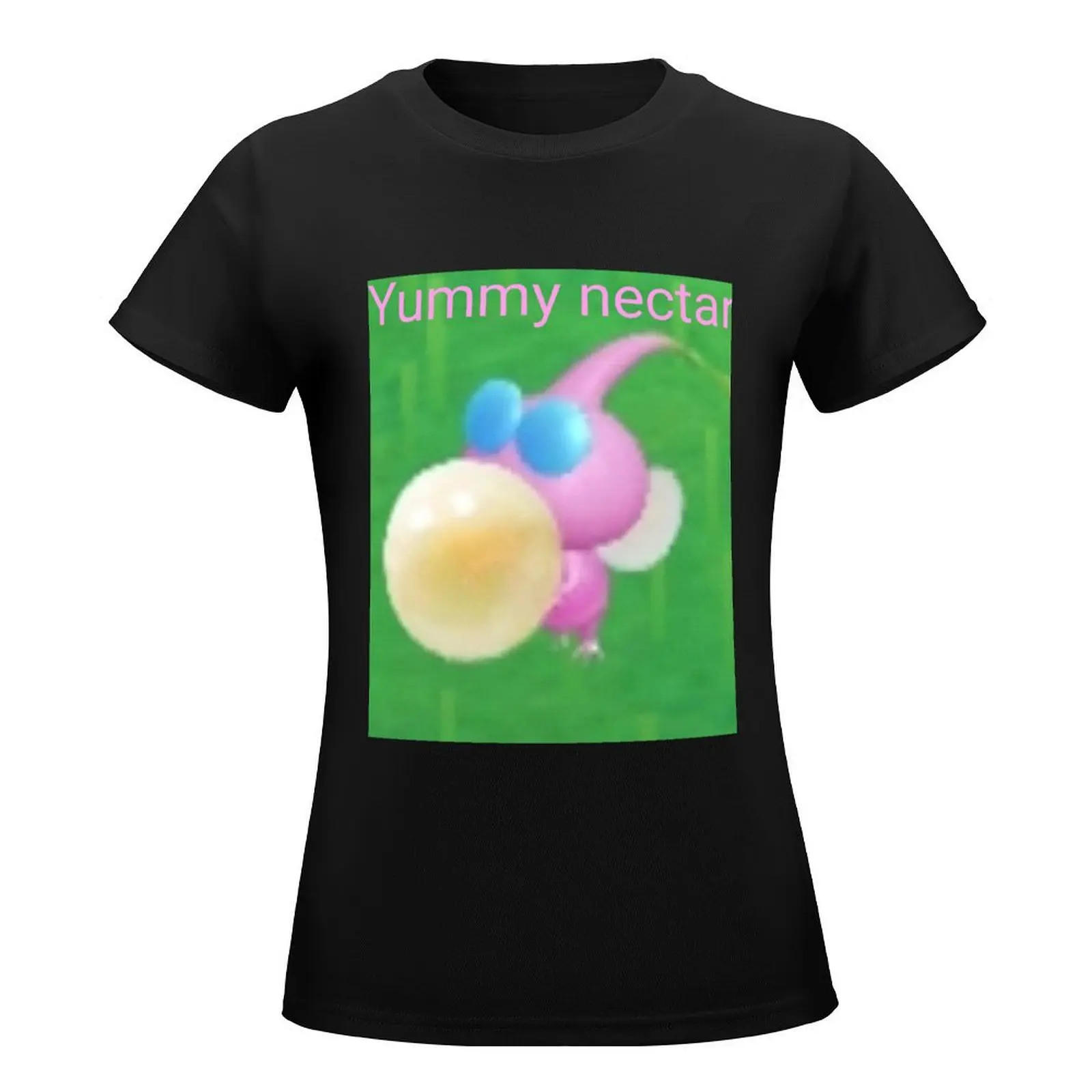 Winged Pikmin drinks nectar T-Shirt shirts graphic tees Female clothing plain customs cat shirts for Women