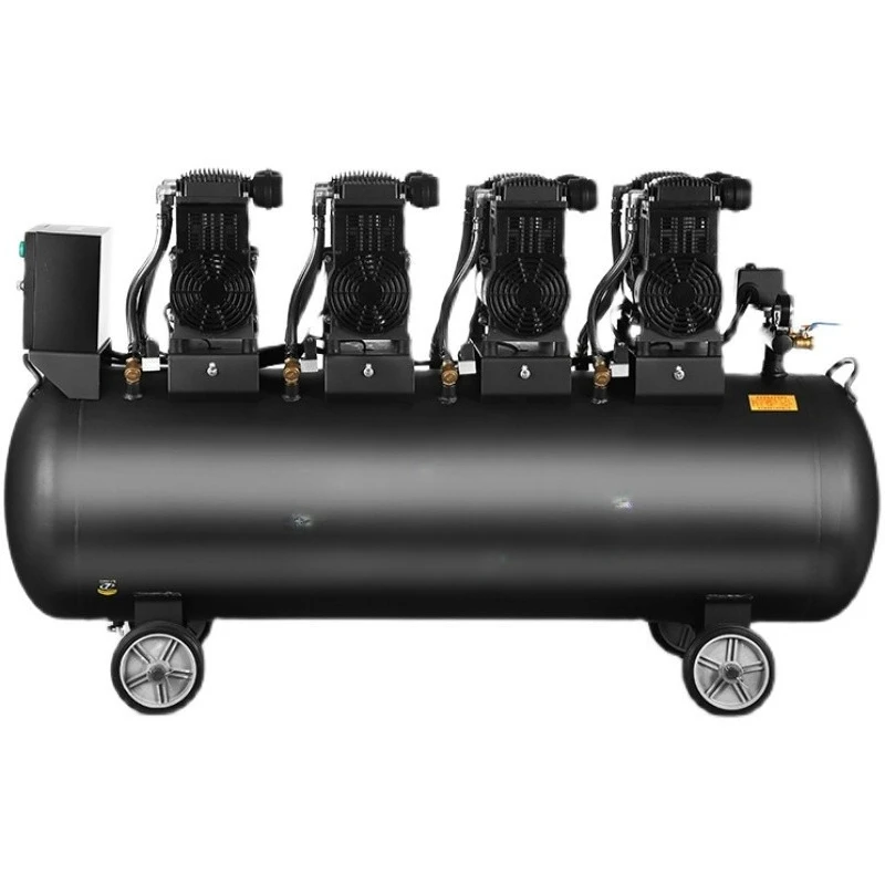 Air compressor static bass oil-free large industrial steam maintenance, compressor air pump