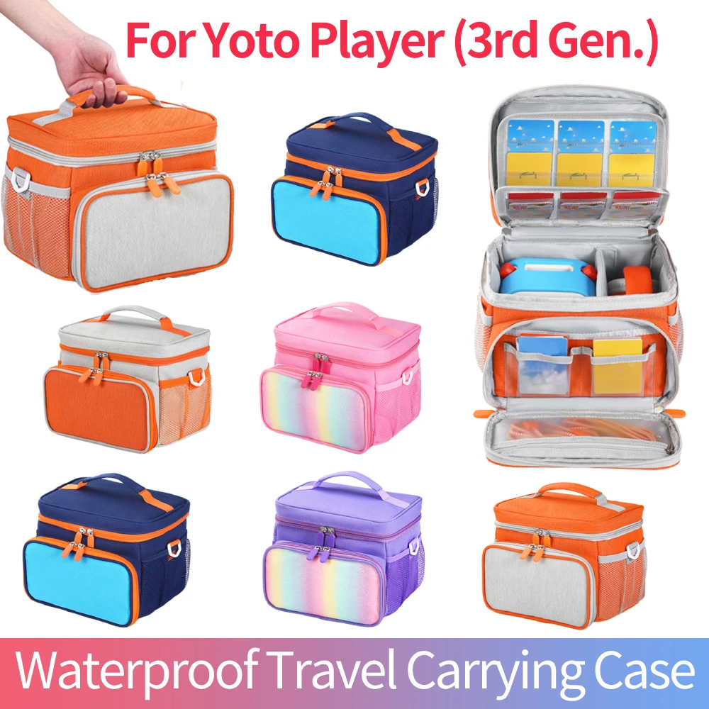 Waterproof Yoto Player Travel Storage Bag with Strap