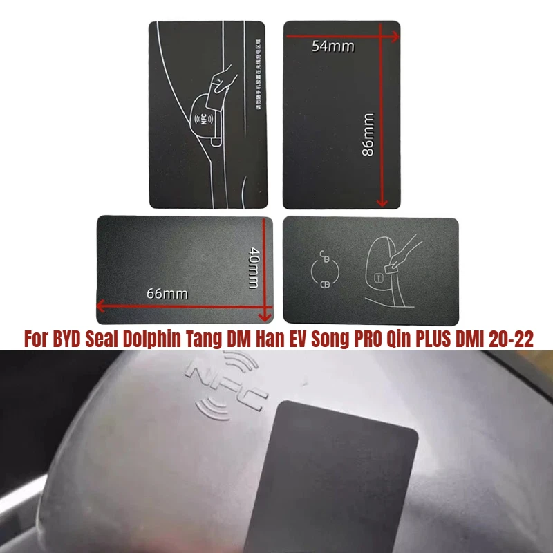 NFC Card Remote Key For BYD Seal Dolphin Tang DM Han EV Song PRO Qin PLUS DMI 2020 2021 2022 Automotive Intelligence Accessories
