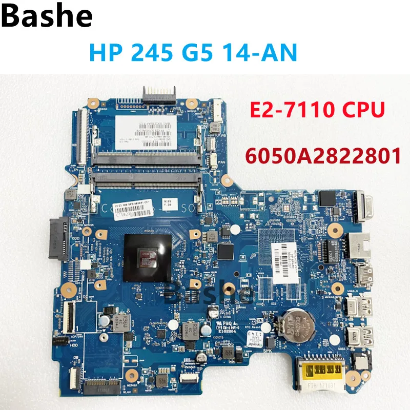 

6050A2822801 For HP TPN-I120 14-AN 14-an012nr Laptop Motherboard 860451-001 With E2-7110 CPU DDR3 100% test