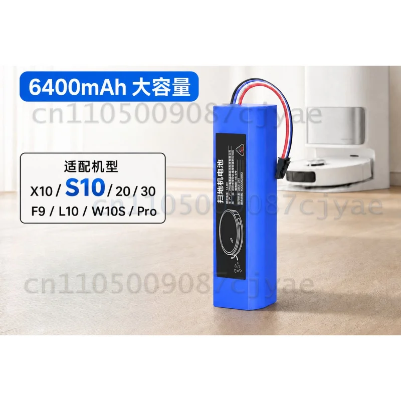 For Dreame Vacuum Cleaner Replacement Lithium Battery Fit S10 XL W10S Pro F9