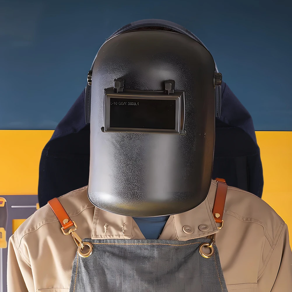 Welding Helmet Cover with Press Fit Seal Full Protection Neck Extended Headcover for Welder Helmet Cap Hat Stuff