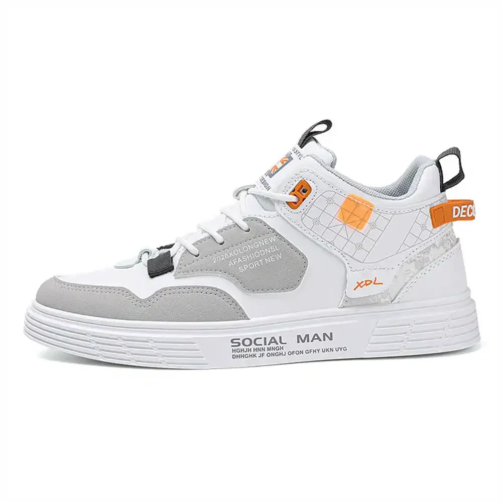 White Sole Size 42 Men's Shoes 42 Skateboarding The Most Sold Sneakers Black Spring Sports Racing Twnis Cool Sapato Beskets