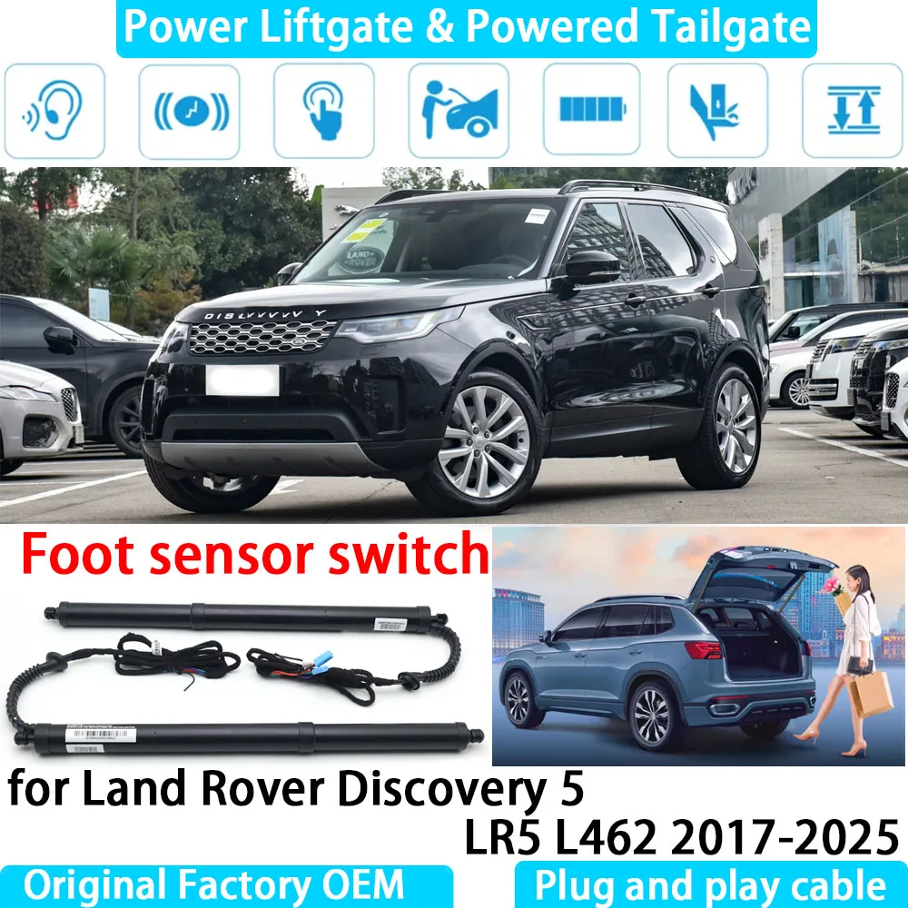 

for Land Rover Discovery 5 LR5 L462 2017-2025 Automatic Electric Power Liftgate Powered Tailgate Strut Tail Gate Lift System