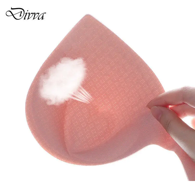 1PCS Chest Pad Women Summer Swimsuit Padding Inserts Sponge Foam Bra Pads Chest Cup Breast Bra Bikini Insert Chest Pad