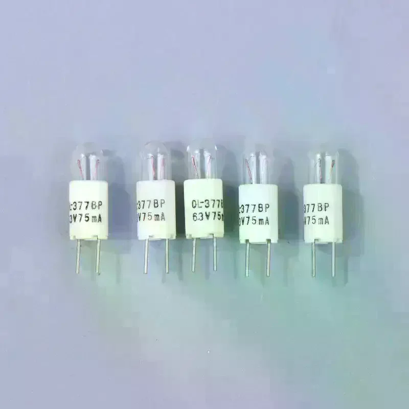 6.3V 75mA Incandescent Bi-Pin Style Indicator Bulbs For SELECTOR PHONO Marantz And Many Vintage Hi-fi Stereo Receivers 5/10pcs