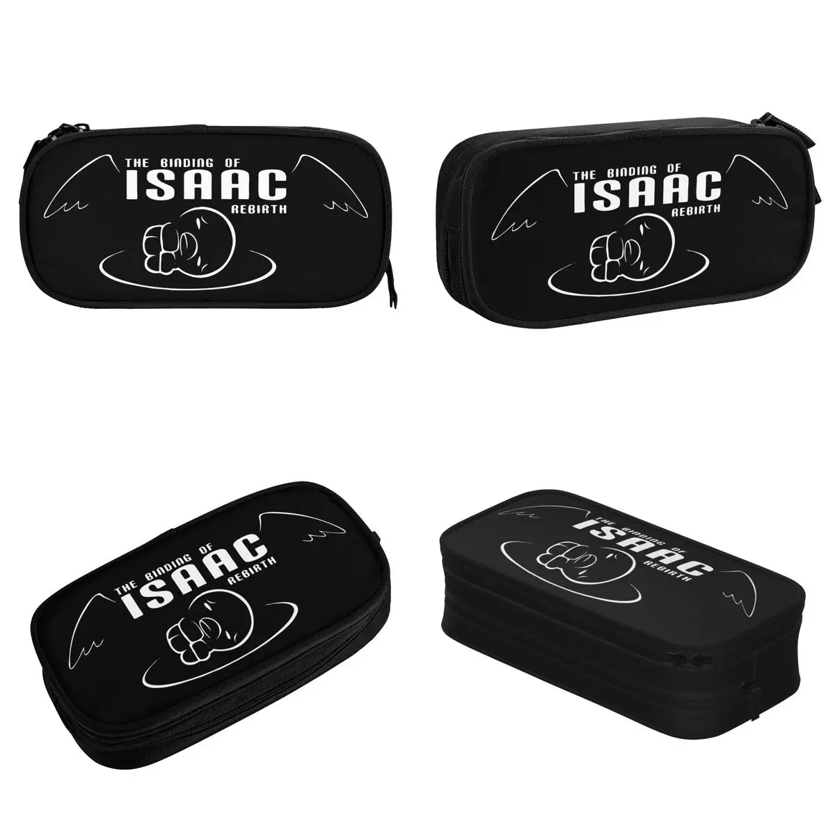 Estuches de lápices de la encuadernación de Isaac Rebirth, caja de bolígrafos de moda, bolsas de gran capacidad, regalo de oficina para niños y niñas