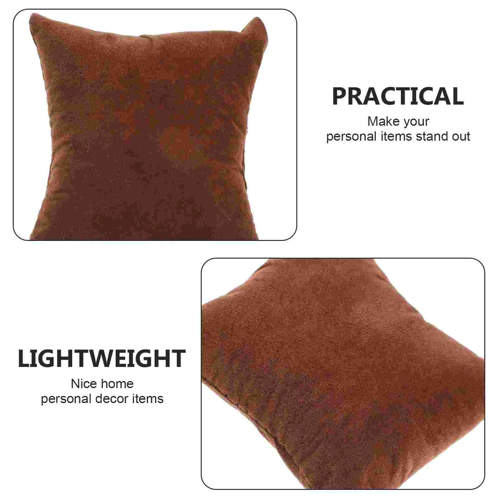 10 Pcs Display Watch Box Small Pillow Boxes Stand Bracelet Miss Rustic Ring Bearer Jewelry