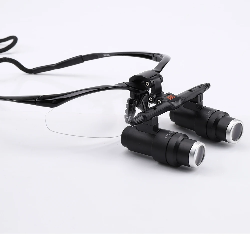 4x Dental Loupes Dental Loupes Light Binocular Magnifying Glass Dental Instruments Dentistry Dentist Tool Surgery Oral Magnifier