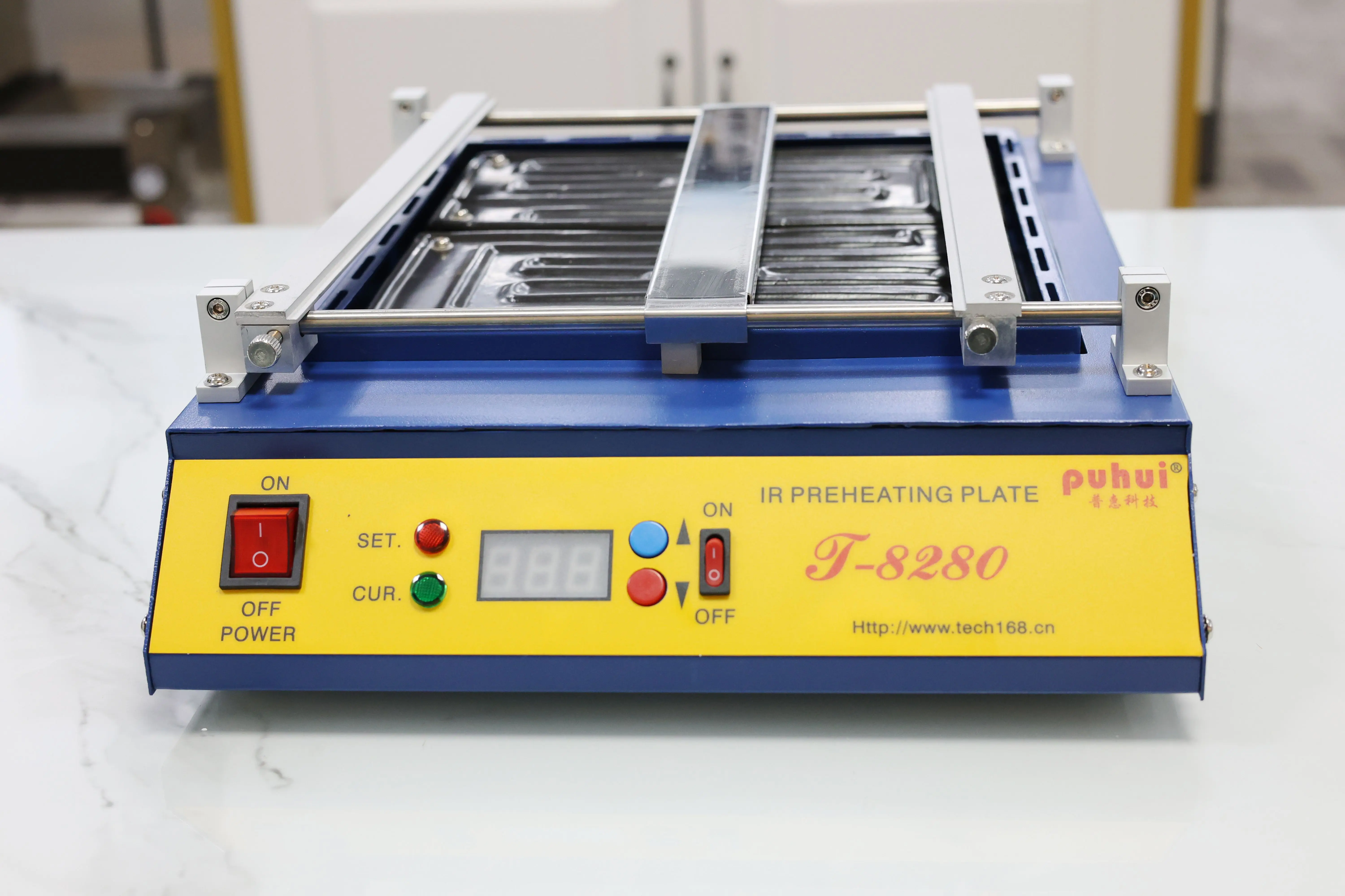 IR Preheating Plate T-8280 IR-Preheating Oven 0-450degree Celsius Solder Repair 220V or 110V Puhui T8280 PCB Preheater