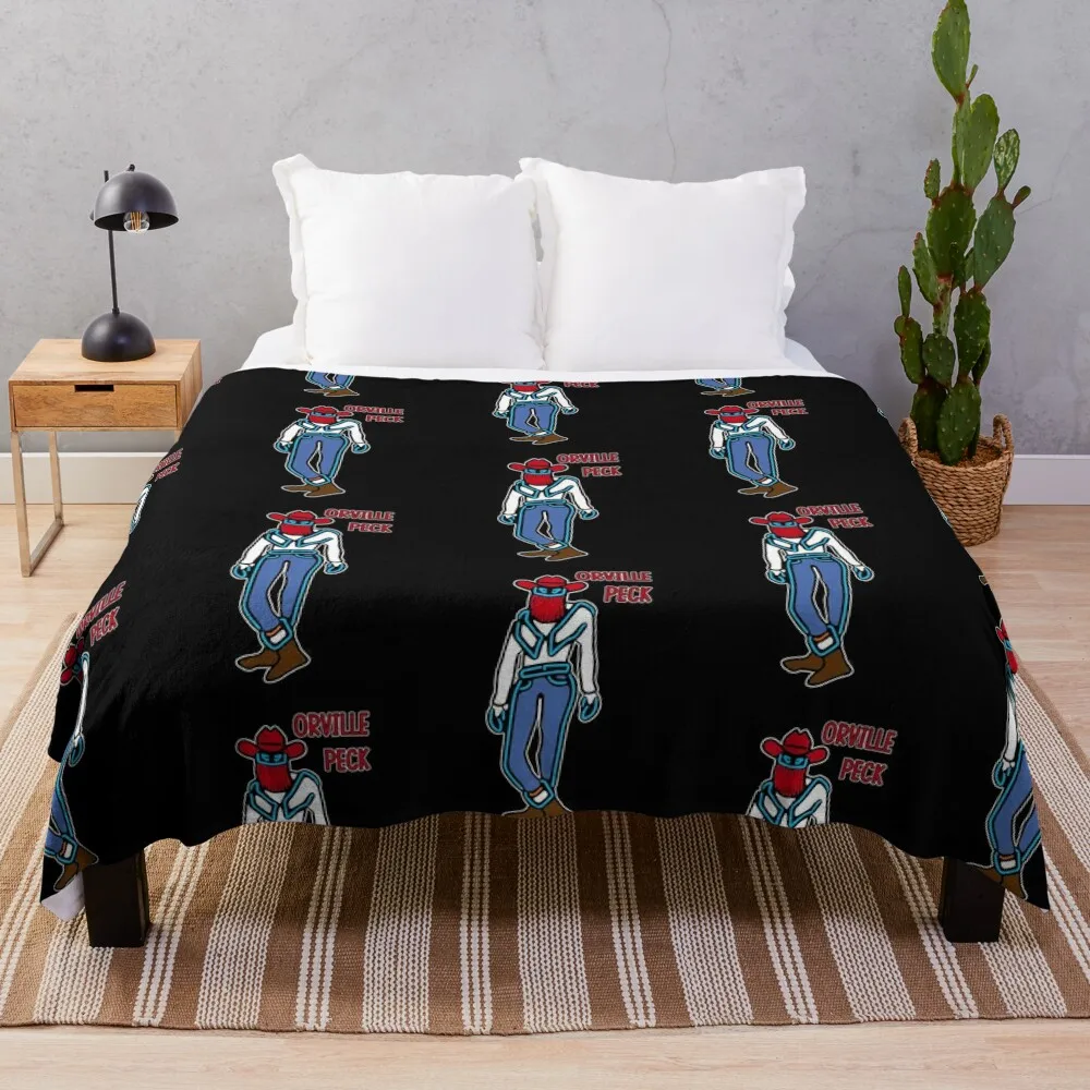 Orville Peck Line Trending Throw Blanket Shaggy Loose Quilt Blankets