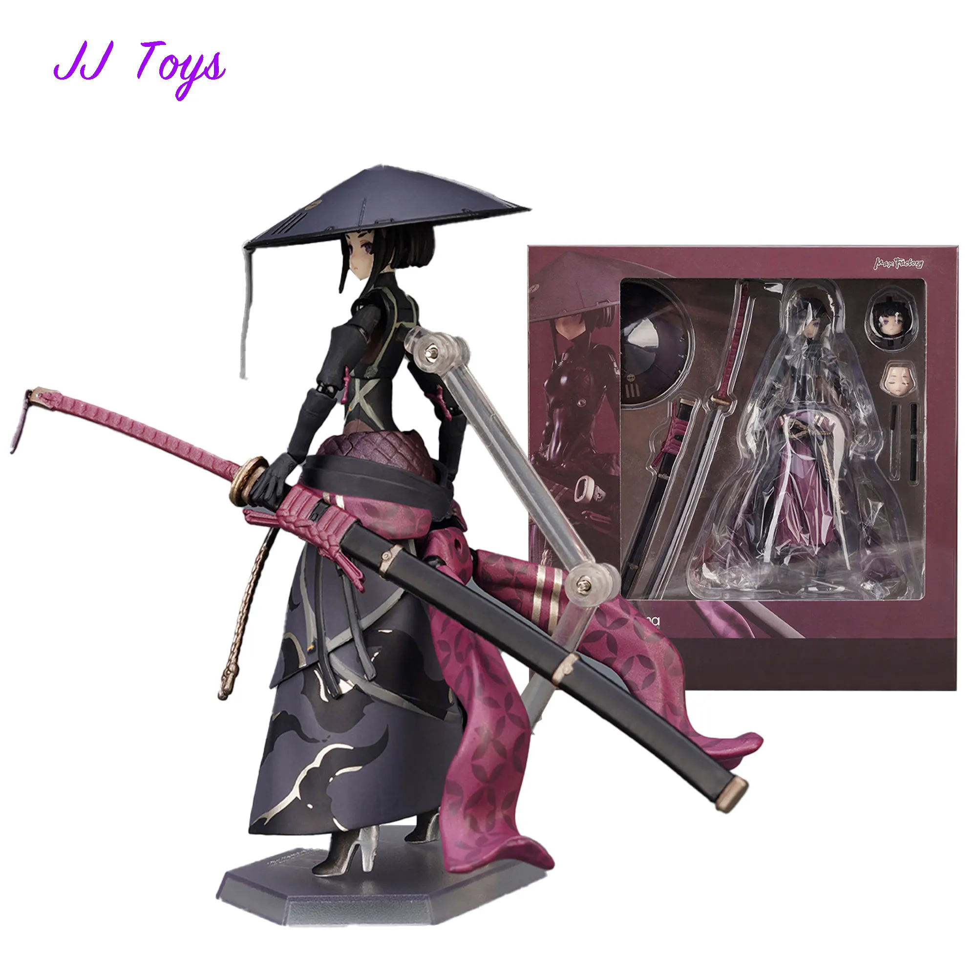 15cm Mecha Girl Anime Figures Robot Girl Ronin Action Figure Statue Model Doll Collection Toys Gifts