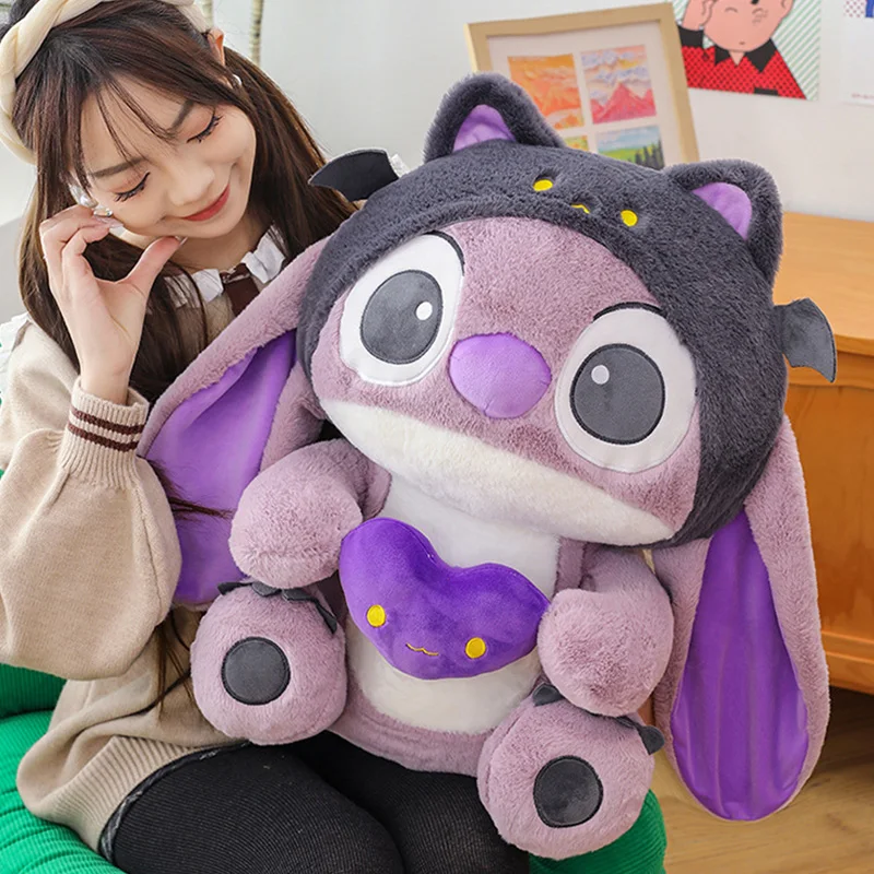 

25/30/45cm Kawaii Disney Demon Lilo&Stitch Plush Doll Toys Anime Disney Stitch Stuffed Doll Cute Stitch Plush Doll Kids Gift