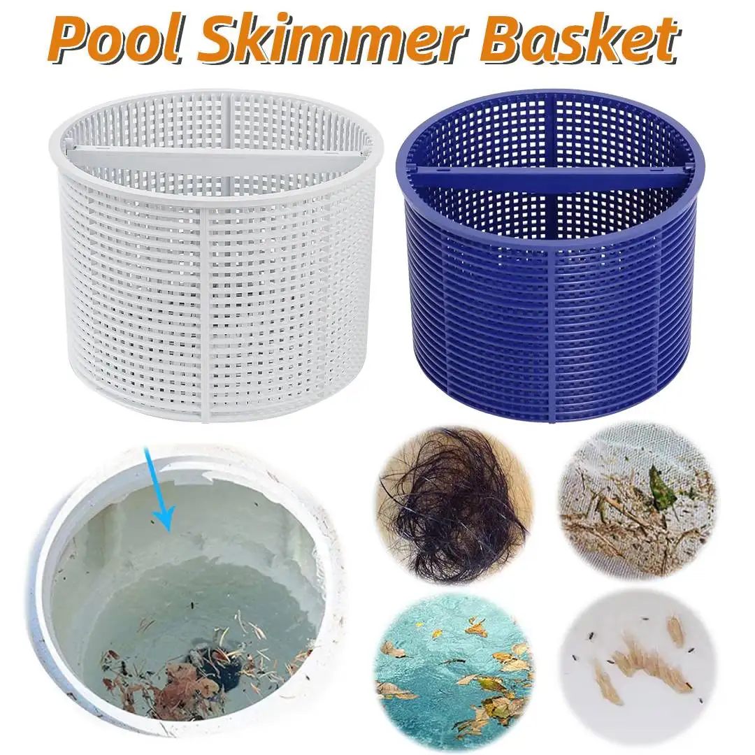 

Skimmer Basket for Inground Pool Swimming Pool Skimmer Basket Replacement for Hayward SPX1082 B-152 Skimmer Models