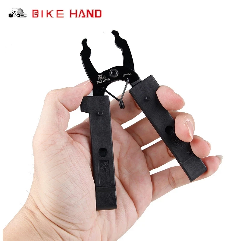 BIKEHAND Bicycle Chain Quick Link Tool for Master Link Removal/Install Bike Chain Master Link Pliers Magic Buckle Repair Tool