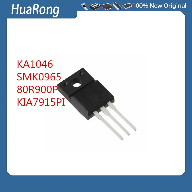 10PCS/LOT    KA1046    SMK0965  80R900P   MMF80R900PTH     KIA7915PI   TO-220F