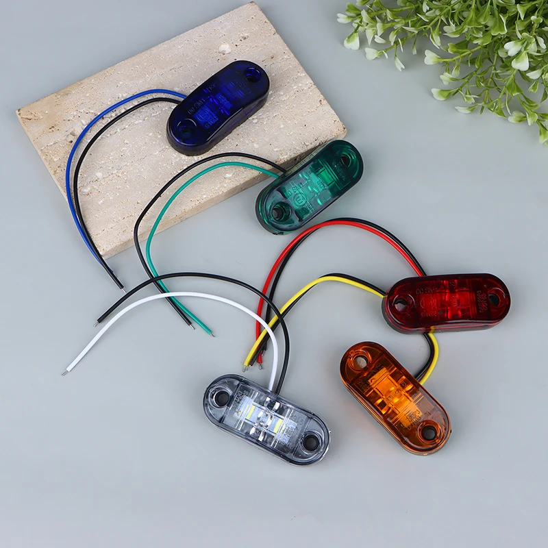 Piranha Side Lights 12V-24 Truck Side Lights Trailer Signal Lights Truck Side Lights