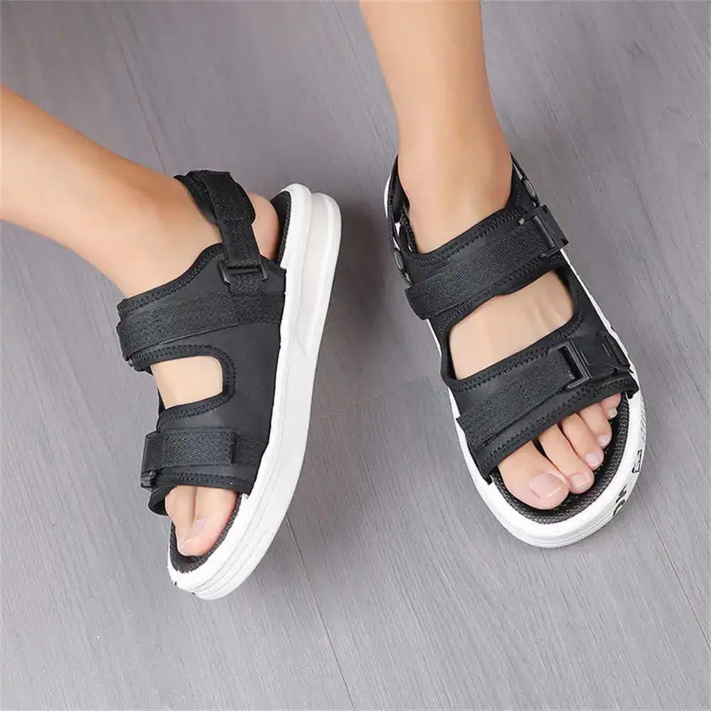 Dark Flat-heeled Mans Sandals For Sea Bath Slipper Shoes Spring Summer Sneakers Sport Cheapest Special Offers Play Vip Link