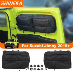 SHINEKA Car Tailgate Storage Bag Organizer Tool Multi-Pockets Cargo Bag For Suzuki Jimny 2019 2020 2021 2022 2023 Up Accessories