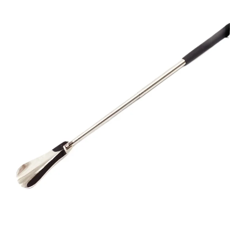 Stainless Steel Telescopic Shoe Horn Long Handle for Seniors and Pregnant Women