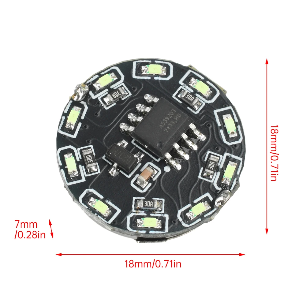    Mini interruptor de luz LED magnético, 16 modos, luces de flujo de Control, lámpara inalámbrica, juguetes, modelo de Robot, interruptor de Inducción magnética con batería