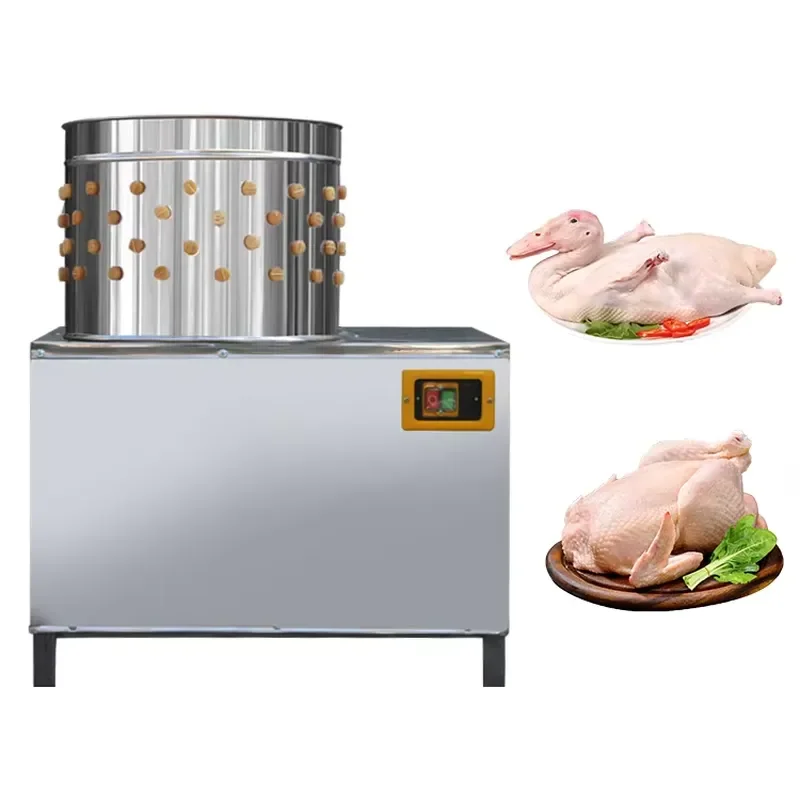 Chicken Duck Poultry Feather Cleaning Plucker Machine Commercial Poultry Feather Plucking Machine for Sale in South Africa