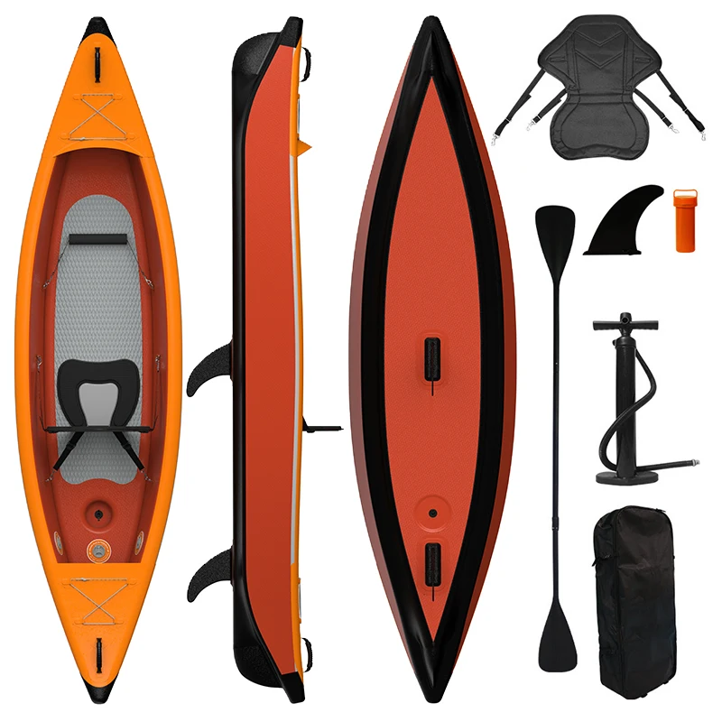 Wholesale Inflatable Kayak Drop-Stitch Floor for Fishing Camping Exploring for Adults