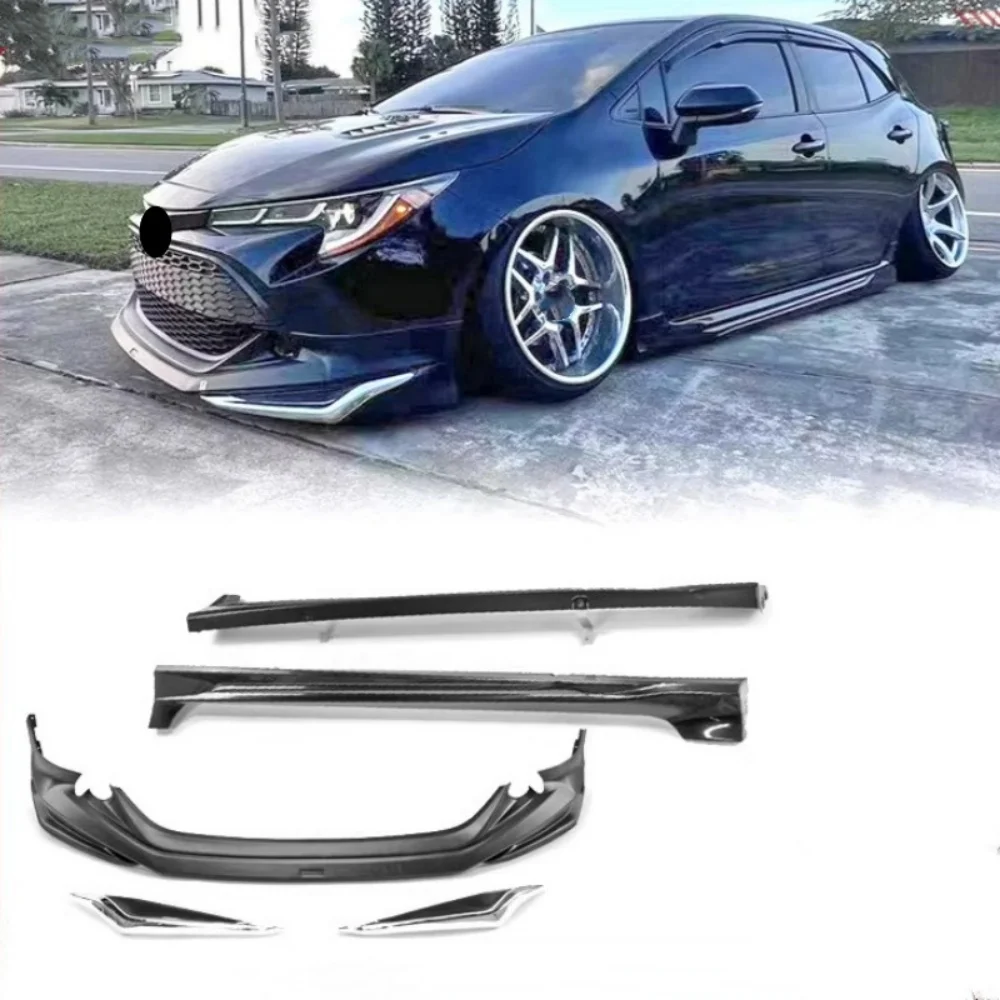 

Передняя лопата, боковая юбка в сборе для Toyota Corolla 2019 2020 2021, модифицированные неокрашенные автомобильные аксессуары нового стиля