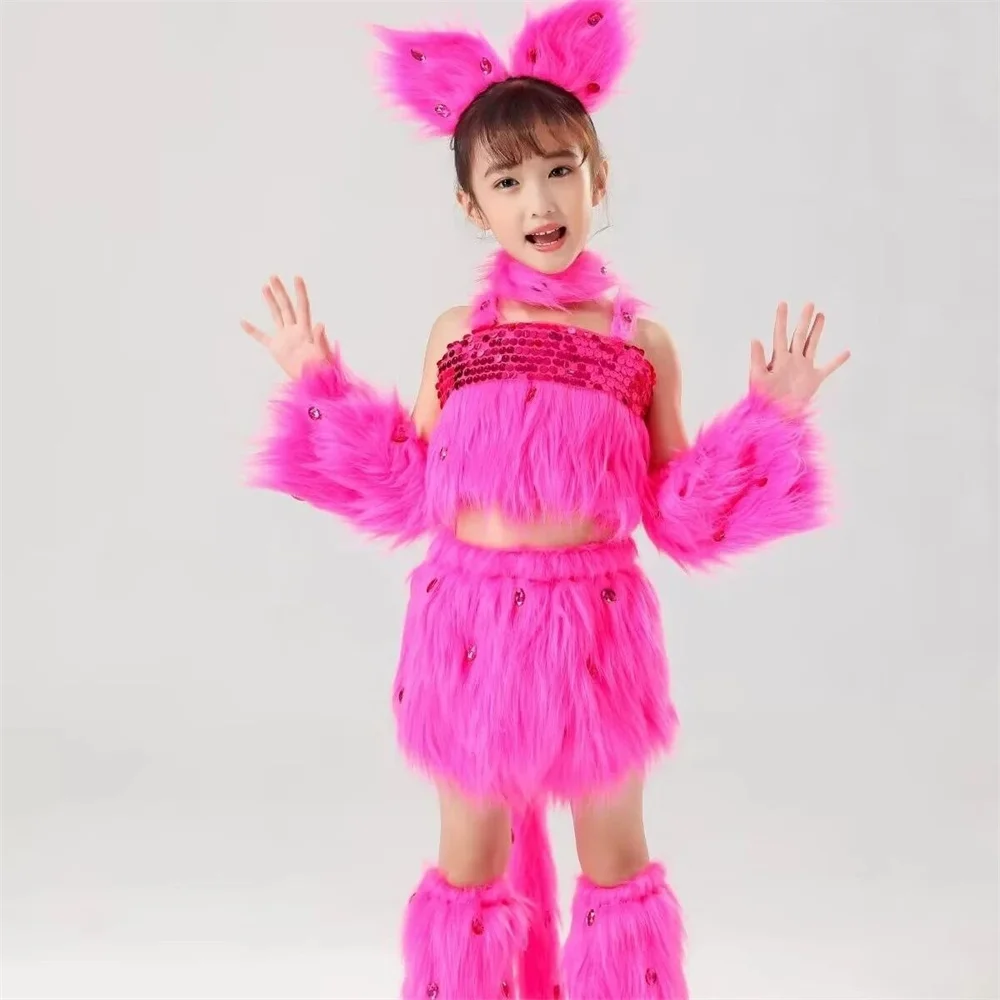 6 colori gatto cosplay per ragazze sexy gatto ragazza costumi cosplay costumi di danza animale per bambini costumi di danza di halloween bambini
