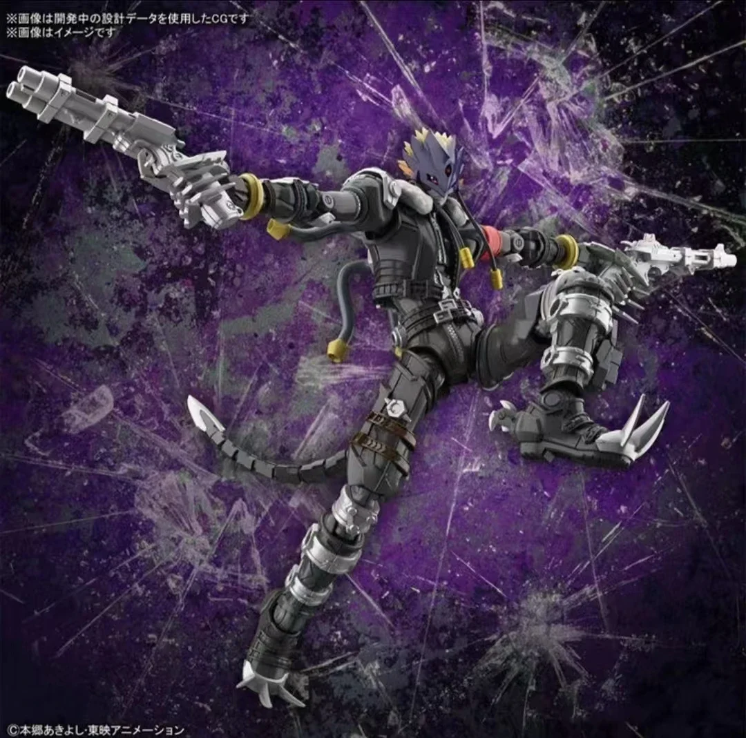 

In Stock Bandai Original Digimon Figure Rise FRS Beelzebumon Anime Action Figure Assembly Model Toys Model Dolls