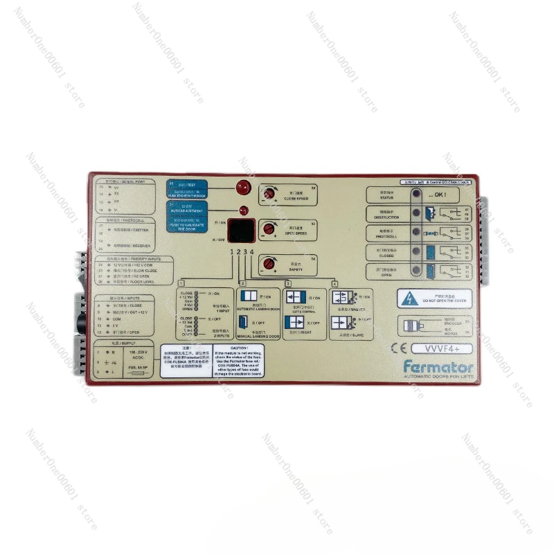 【 Second-hand 】3300 Door Controlador Compacto De Puerta Ascensor, Unidad Fermator VVVF4, Vvf4 90% New