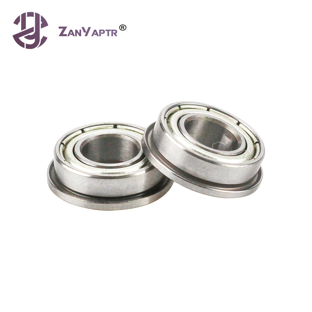 10Pcs F688-2Z F688ZZ F688 zz F628/8ZZ Flanged Flange Deep Groove Ball Bearings 8 x 16 x 5mm for 3D printer (Reserved for Motor)