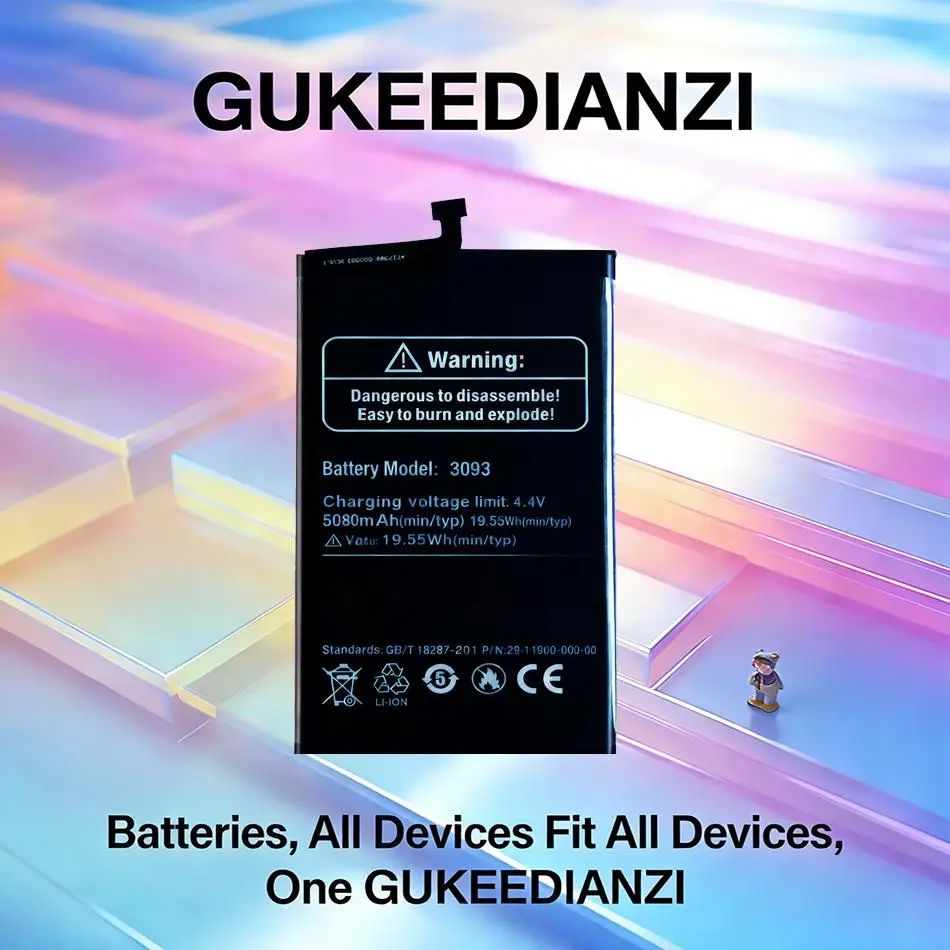 

High-Efficiency 5080mAh Mobile Phone Battery Durable For Ulefone Armor X8 3093