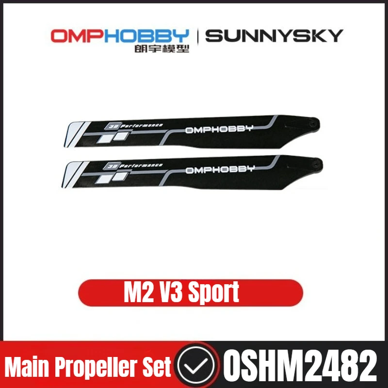 

OMPHOBBY M2 V3 Sport RC Helicopter Spare Parts Main Propeller Set Main Rotator OSHM2482