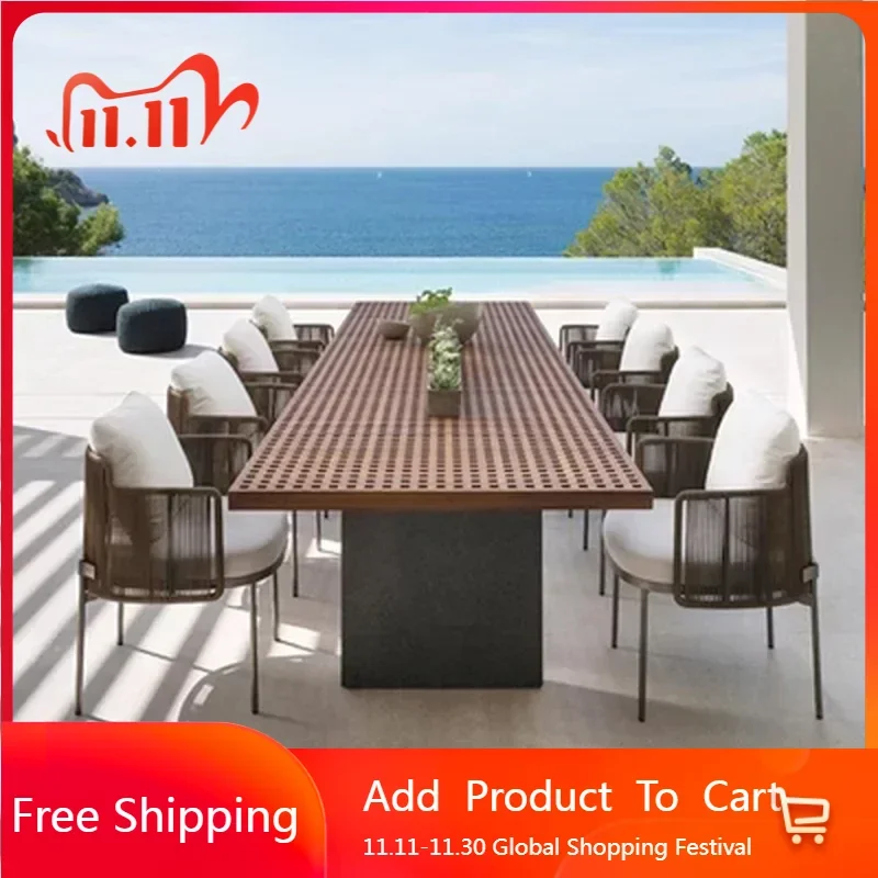 

Деревянные водонепроницаемые наборы садовой мебели, подушки из ротанга, движущиеся итальянские садовые мебели, комплект патио для взрослых, Muebles, украшение для террасы