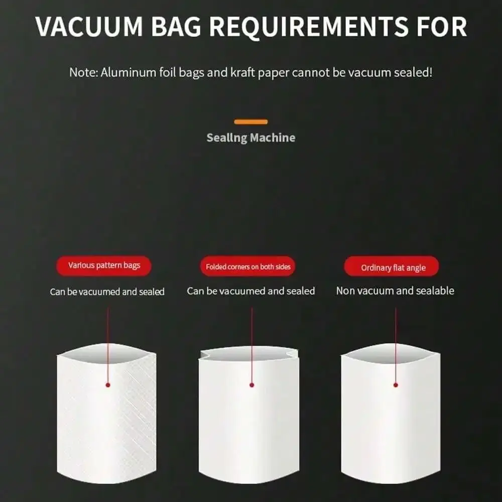 

Электрический вакуумный упаковщик с сенсорными кнопками, несколько режимов, для кухни, для герметизации продуктов, автоматическое ручное управление