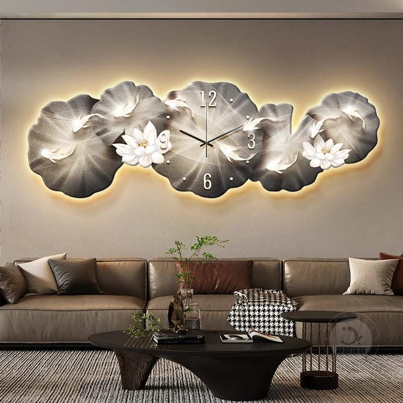 Luxury Lifestyle Furniture - Large Chinese Style Luxury Wall Clock