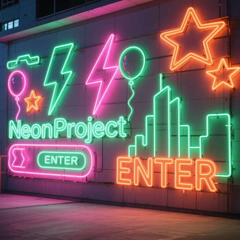 Wholesale custom text outdoor neon waterproof outdoor business sign activity decoration
