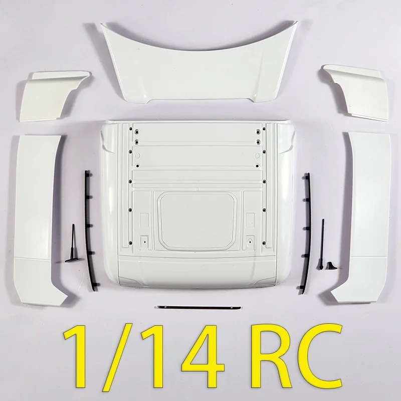 

Аксессуары для тюнинга средней части кабины (масштаб 1:14) из пластика для радиоуправляемых грузовиков Tamiya SCANIA 770S 6x4 56368 56371 56379