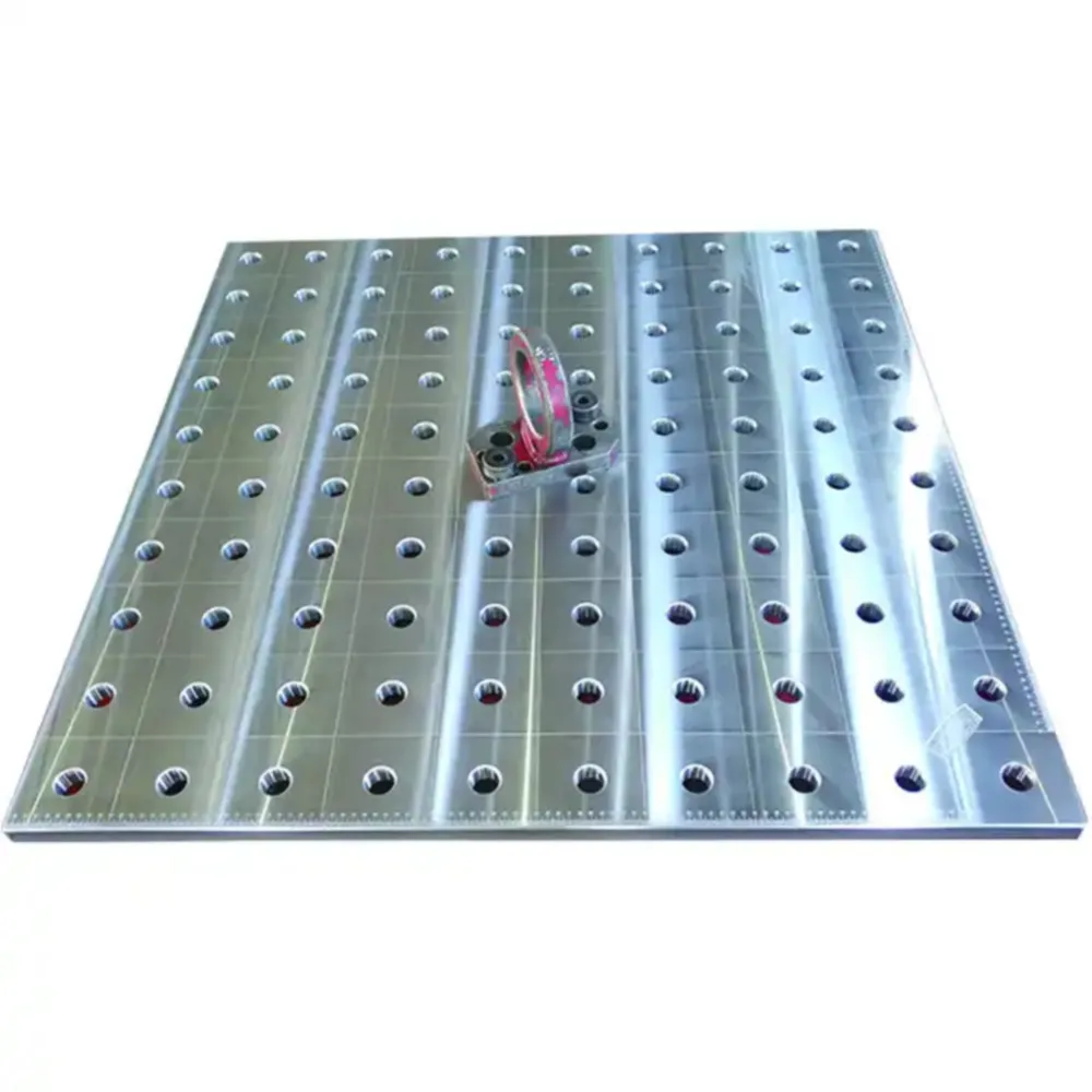 

Clamping Accessories System Precision Cast Iron Black 3D Nitriding Welding Fixture Table Three Dimensional Flexible Platform